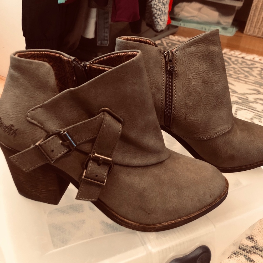 Blowfish Green Boots Brand New